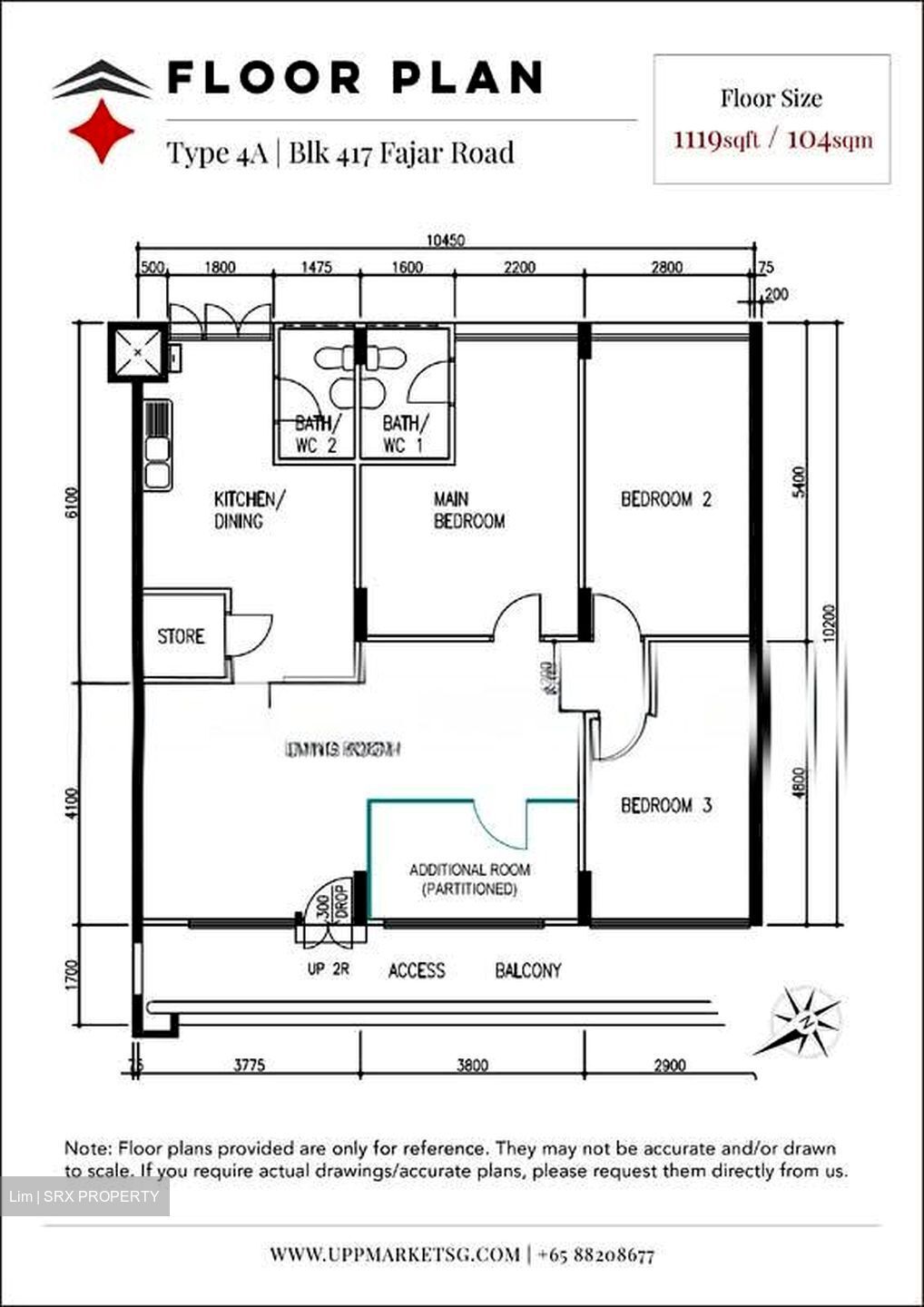 Blk 417 Fajar Road (Bukit Panjang), HDB 4 Rooms #568255601